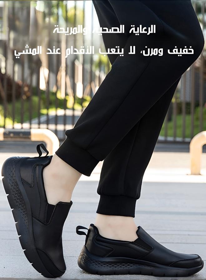 حذاء رجالي كبير الحجم مضاد للانزلاق ومقاوم للماء والزيوت - Image 4